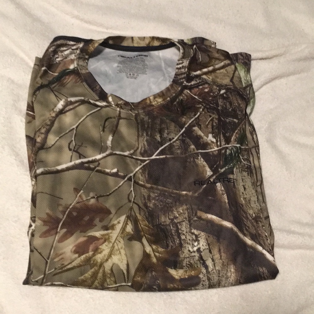 Long sleeve camo shirt